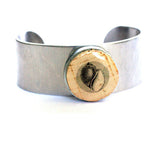 seashell metal cuff