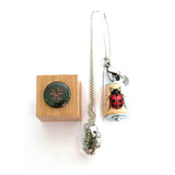 ladybug cork necklace