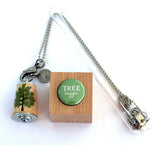 cork tree necklace