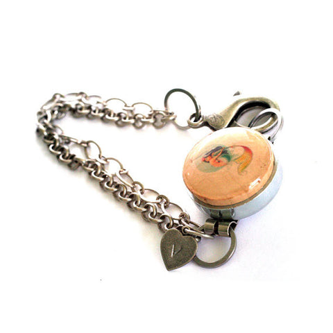 mermaid cork bracelet