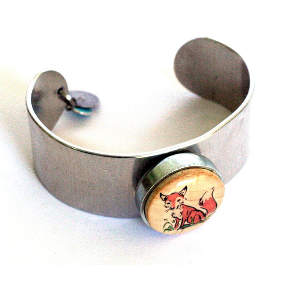 Men's Bracelet Vintage Mouth Open Cuff Bracelet - HELLOICE