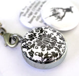 Hang in There Magnetic Locket Necklace