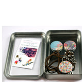 Color Burst | Leather Locket Necklace